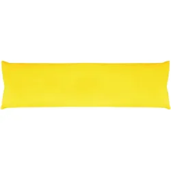 Bestlivings Seitenschläfer Kissenhülle 40x140cm gelb - sonnengelb