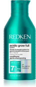Redken Acidic Grow Full System Conditioner condicionador para cabelo fino e sem volume 300 ml. Acidic Grow Full System Conditioner
