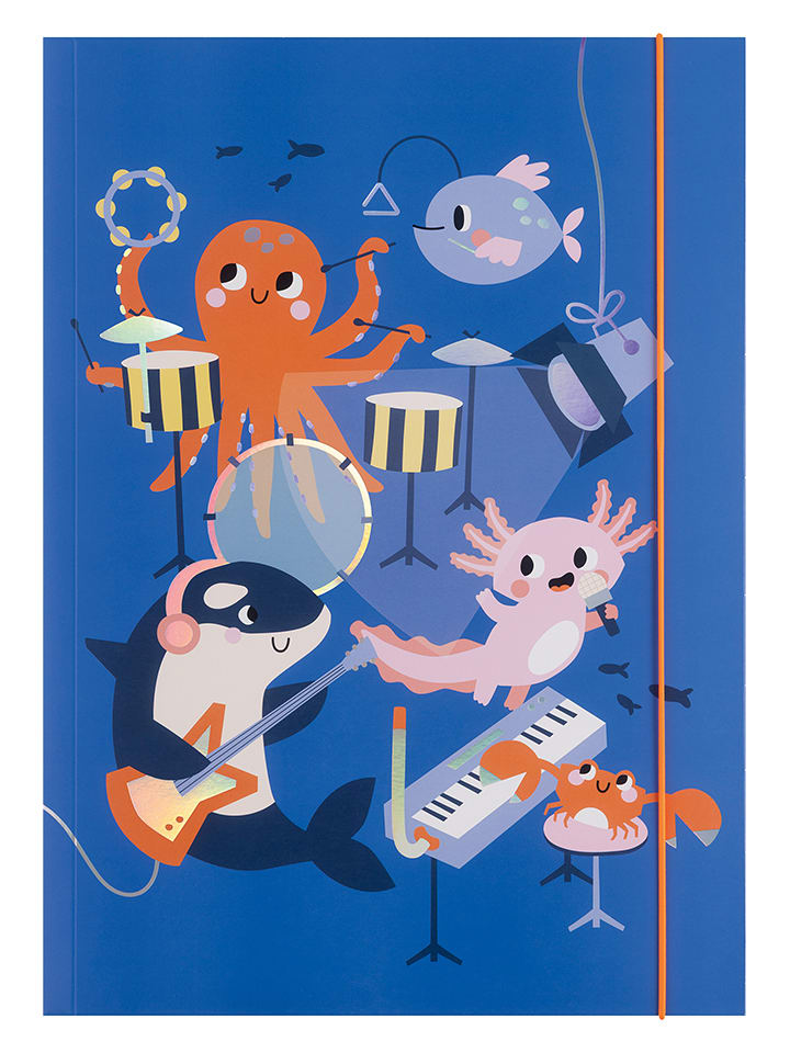 folia PAPER Sammelmappe "Sea you" in Blau - onesize
