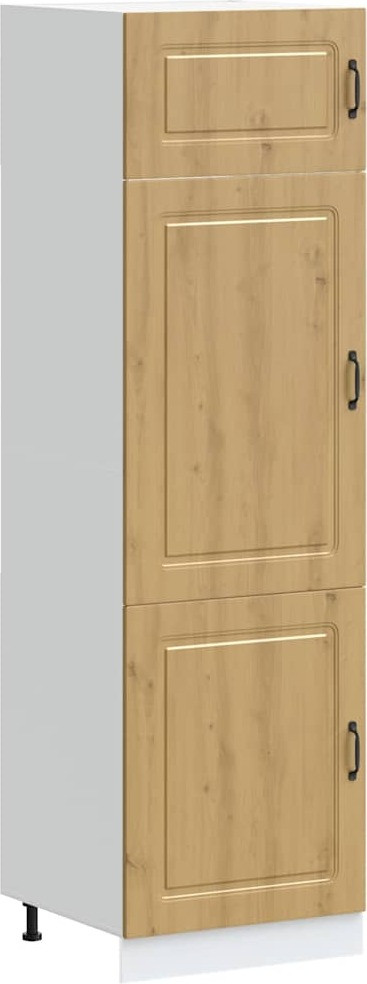 vidaXL Keukenkast Kalmar, Artisan Eikenhout, Wandmontage