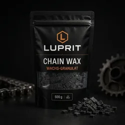 LUPRIT CHAIN WAX Kettenwachs 500g - Heisswachs Fahrradkette Rennrad MTB E-Bike