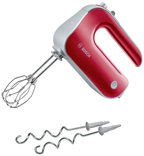 Bosch Haushalt MFQ40303 Handmixer 500W Rot, Silber