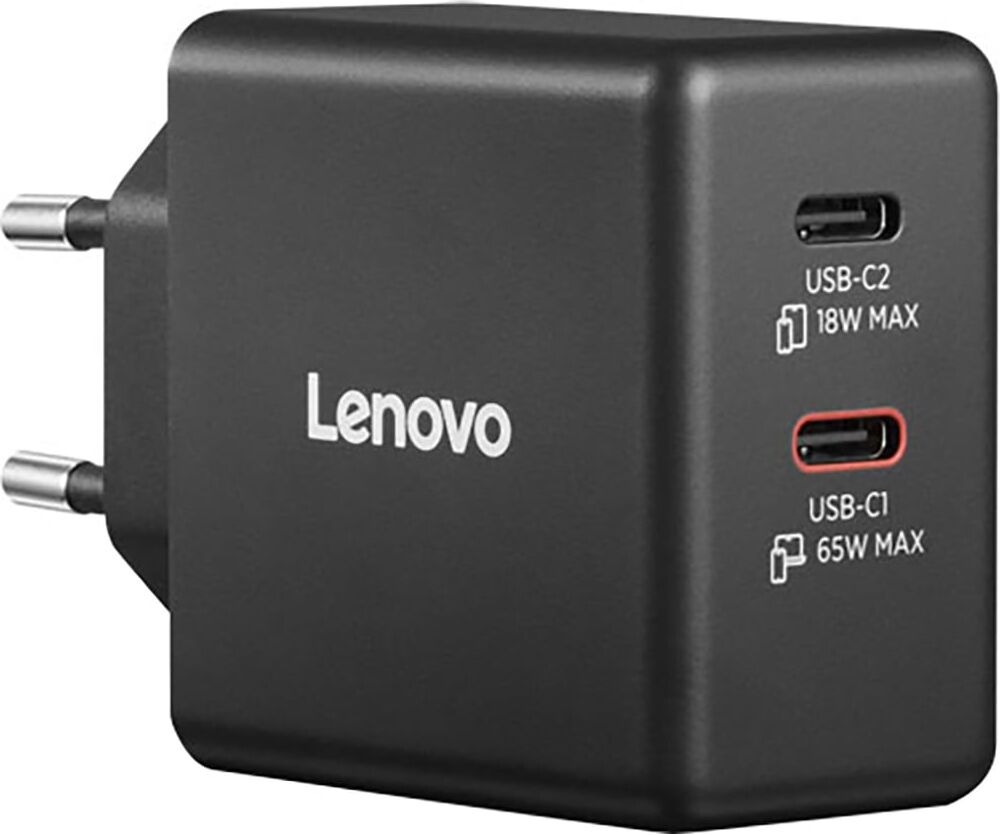 IBM Notebook-Netzteil "65W GaN Charger", schwarz, B:3cm H:5cm T:5cm, Netzteile, Notebook-Netzteil