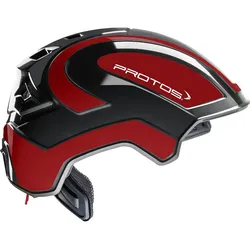 Schutzhelm "INTEGRAL INDUSTRY BG BAU" EN 397 - schwarz/rot
