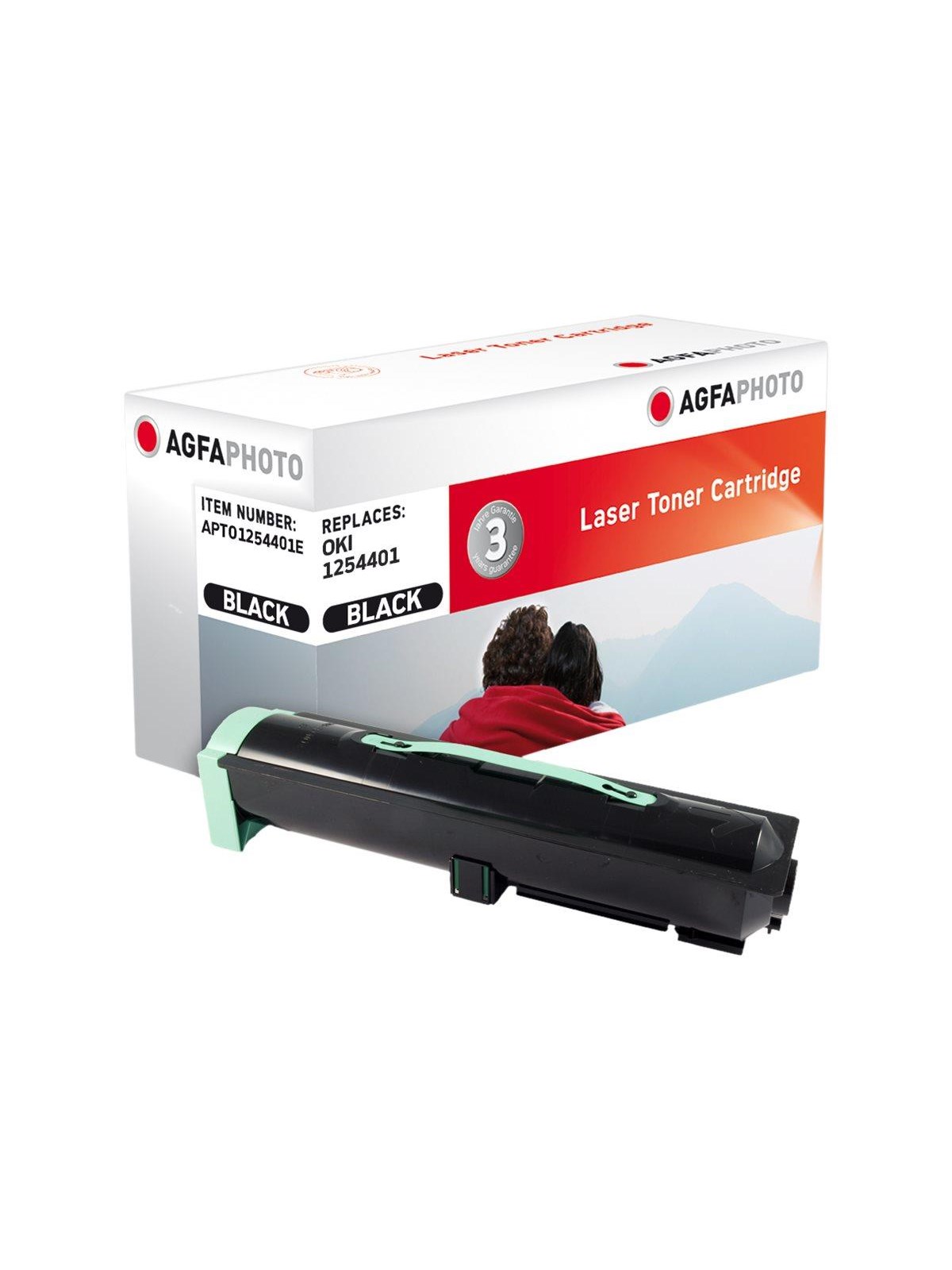 Agfa Photo - black - compatible - toner cartridge (alternative for: OKI 1254401)