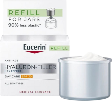 Eucerin Hyaluron-Filler x3 Effect Creme de Dia SPF30 Recarga 50ml