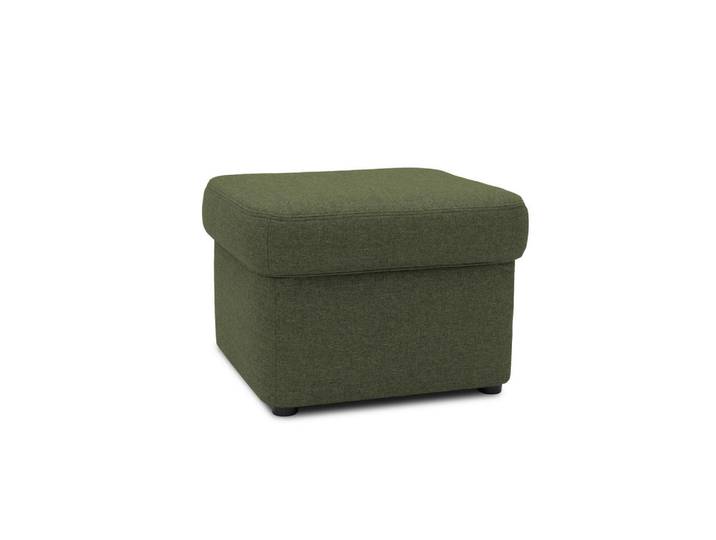 Mid.you Hocker, Grün, Kunststoff, quadratisch, 61x40x61 cm, Made in EU, Wohnzimmer, Hocker, Sitzhocker