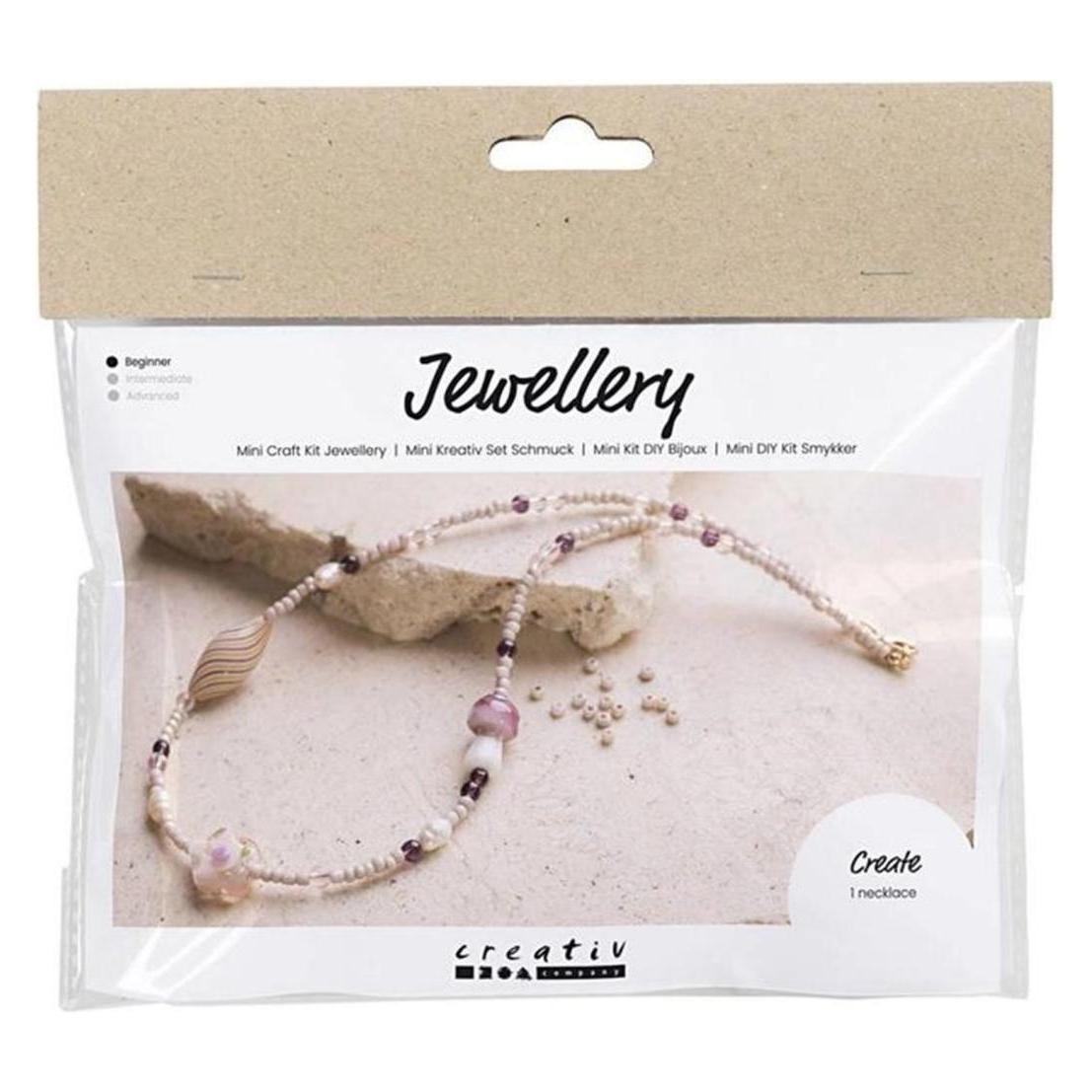 Creativ Company Schmuck Bastelset Halskette Rosétöne (977694)