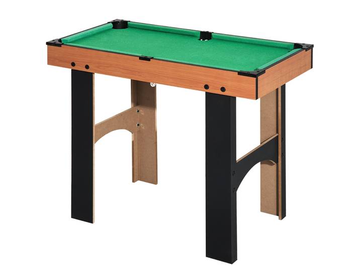 HOMCOM 4-in-1 multispeltafel, multifunctioneel, inclusief speelaccessoires, ideaal voor kinderen, 87 x 43 x 73 cm, compact Aosom.nl