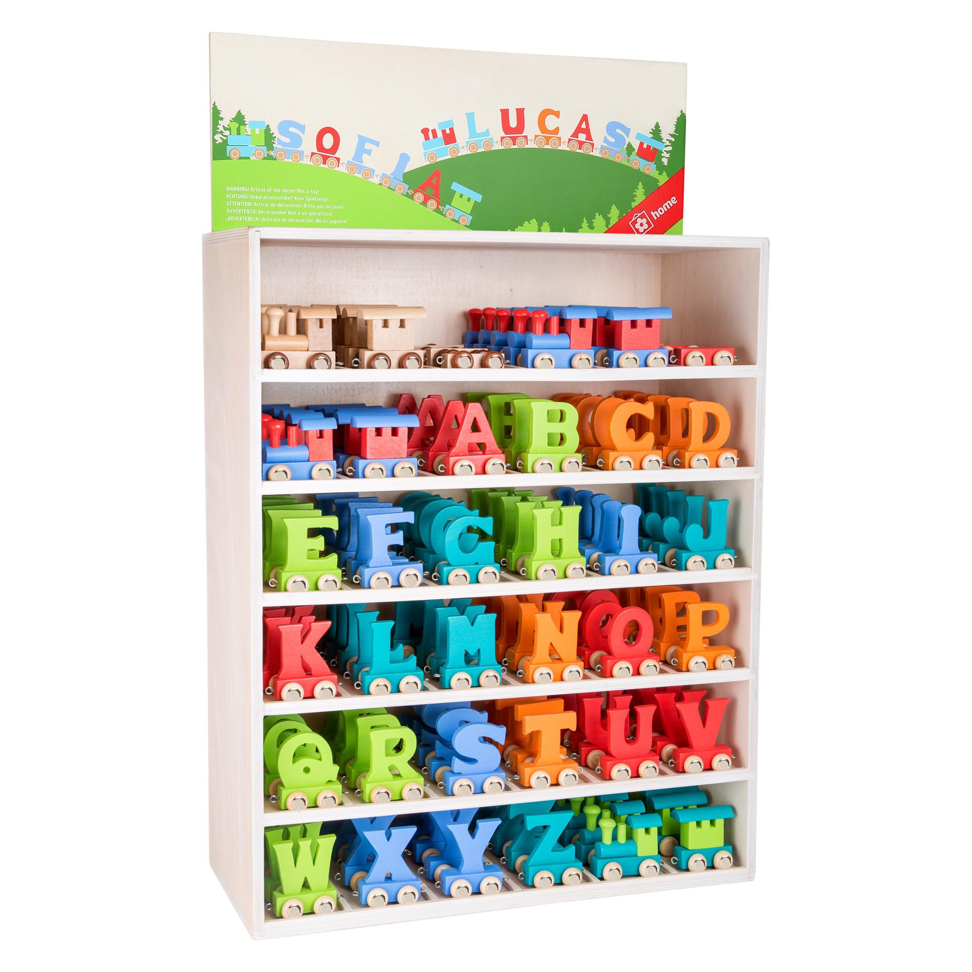 Legler OHG Display Buchstabenzug bunt (10345)