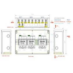 enwitec Generatoranschlusskasten S-1000-3x1R-X-BC-PC-1.0SC