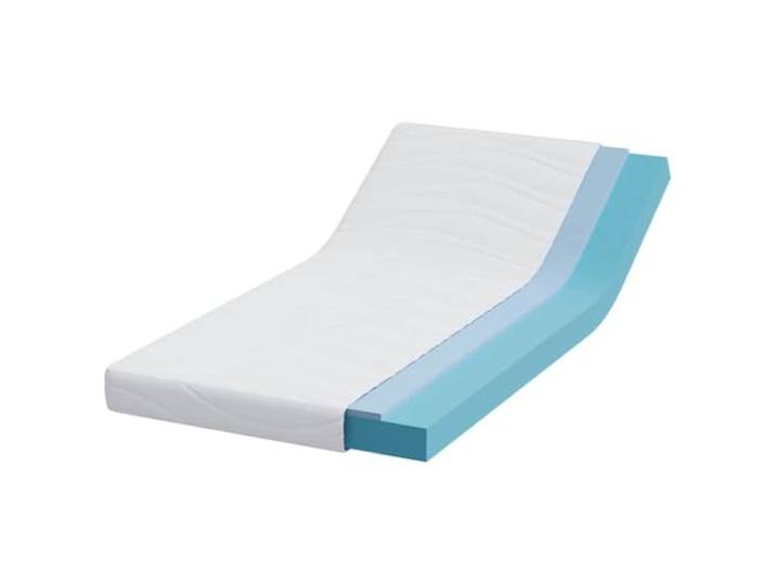 KTHLBRH Matratze weiß 90 x 190 cm Jacquard-Gewebe Gel-Memory-Schaum, weich und stützend, ideal für jede Schlafposition