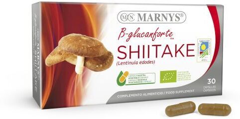 Marnys Shitake Bio 30 Vegetable Capsules x 400 gr