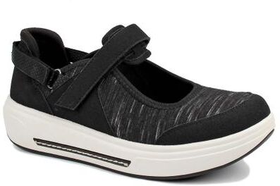 Women's Janice Stretch Mary Jane by Drew in Black (Size 8 M)