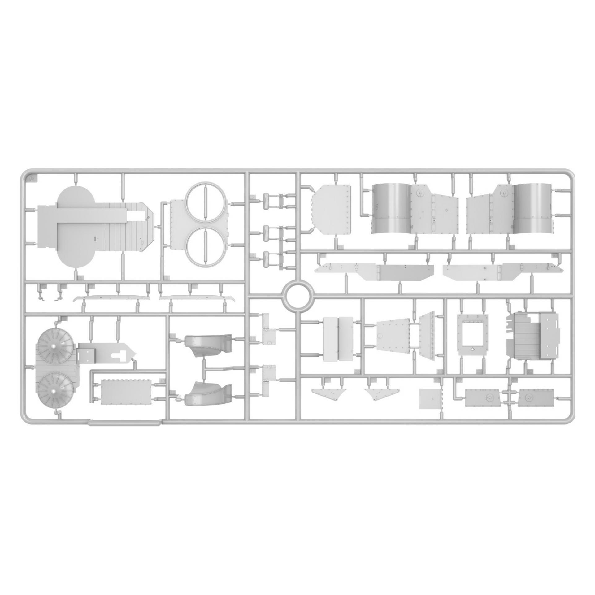 Mini art Austin Armoured Car 3rd Series: Freikorps Service. Interior Kit (39012)