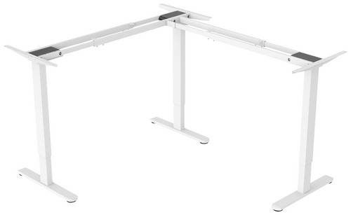 Digitus Sitz-/Steh-Schreibtischgestell Höhen-Bereich: 720 bis 1200mm Weiß DA-90453