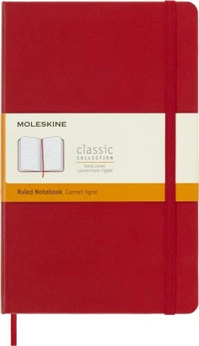 MOLESKINE Notizbuch Classic Collection ca. DIN A5 liniert, Hardcover 240 Seiten