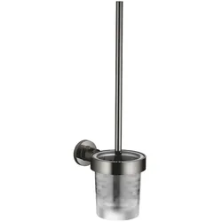 Dornbracht Toiletten-Bürstengarnitur , Wandmodell TARA 83900892 Dark Chrome 83900892-19