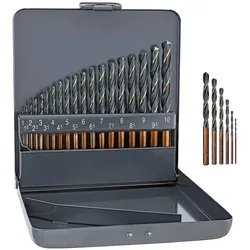 Aktionsset Alpen Metallbohrer-Set 19-tlg. und Ersatzbohrer 6-Stk.