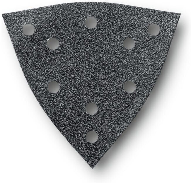 Feuilles abrasives, perforées, Longueur d’arête 80 mm Fein Grain 80 (63717294020)