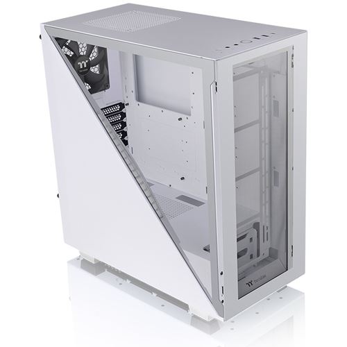 Thermaltake Divider 300 TG Snow Midi Tower ohne Netzteil weiss