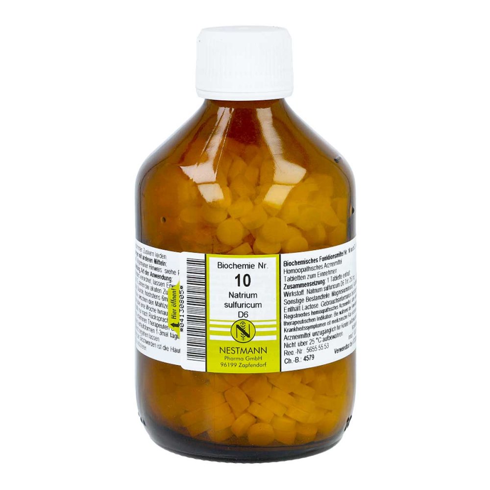 NESTMANN Pharma GmbH Biochemie 10 Natrium sulfuricum D6 Tabletten 04130805