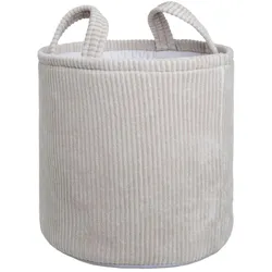 Baby's only, Aufbewahrungskorb, Aufbewahrungskorb Sense kieselgrau - Ø38 cm