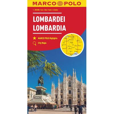 MARCO POLO Regionalkarte Italien 02 Lombardei, Oberitalienische Seen 1:200.000, Sonstige von Marco Polo, MairDuMont, 978-3-575-01759-8