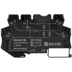 Überspannungsschutz für RS-485 DM-024/1-RB 24V DC Schutz von Kommunikationsschnittstellen Saltek A06059