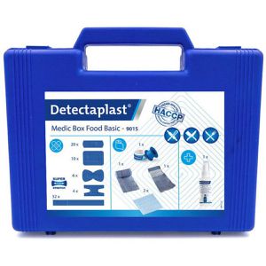 Detectaplast Erste-Hilfe-Koffer Basic, 78-teilig, Haushalt & Reise