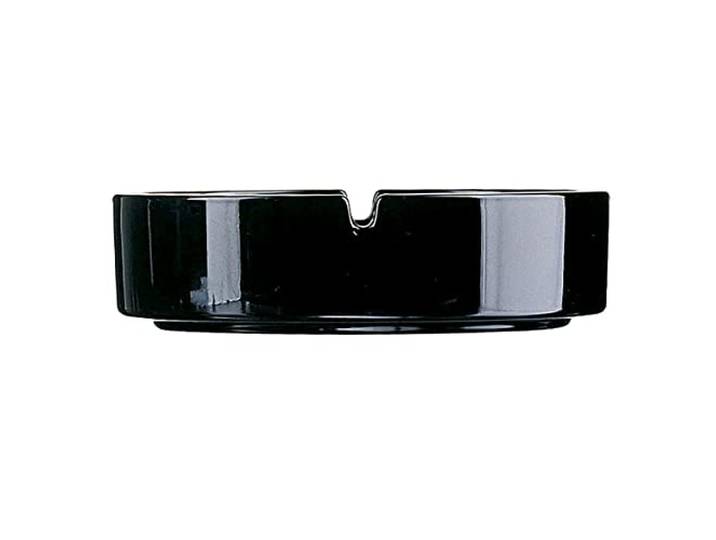 Arcoroc ARC 55878 Cologne asbak, 8,5 cm, asbak, glas, zwart, 1 stuk