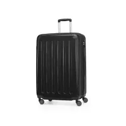 Alex - Koffer Hartschale Schwarz glänzend, TSA, 75 cm, 119 Liter