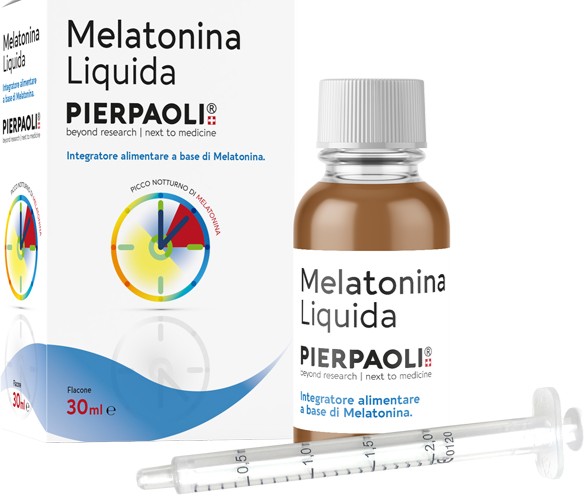 PIERPAOLI EXELYAS Srl PIERPAOLI Melatonina Liquida, 30 ml