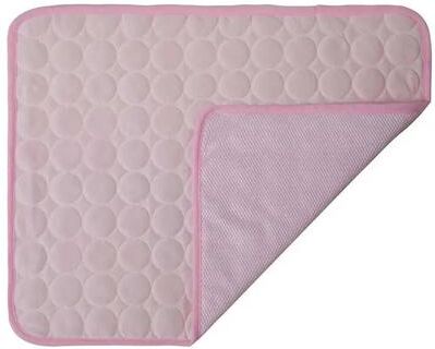 Universal Stock Cool Paws Dog Cooling Mat For Dogs & Cats Breathable Pet Cooling Pad For Summer Comfort pink xl