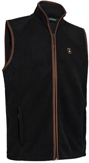 Deerhunter Mens Cumbria Fleece Waistcoat, Anthracite Grey XXL