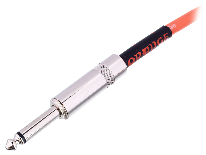 Orange Instrument Cable  6 m arancione