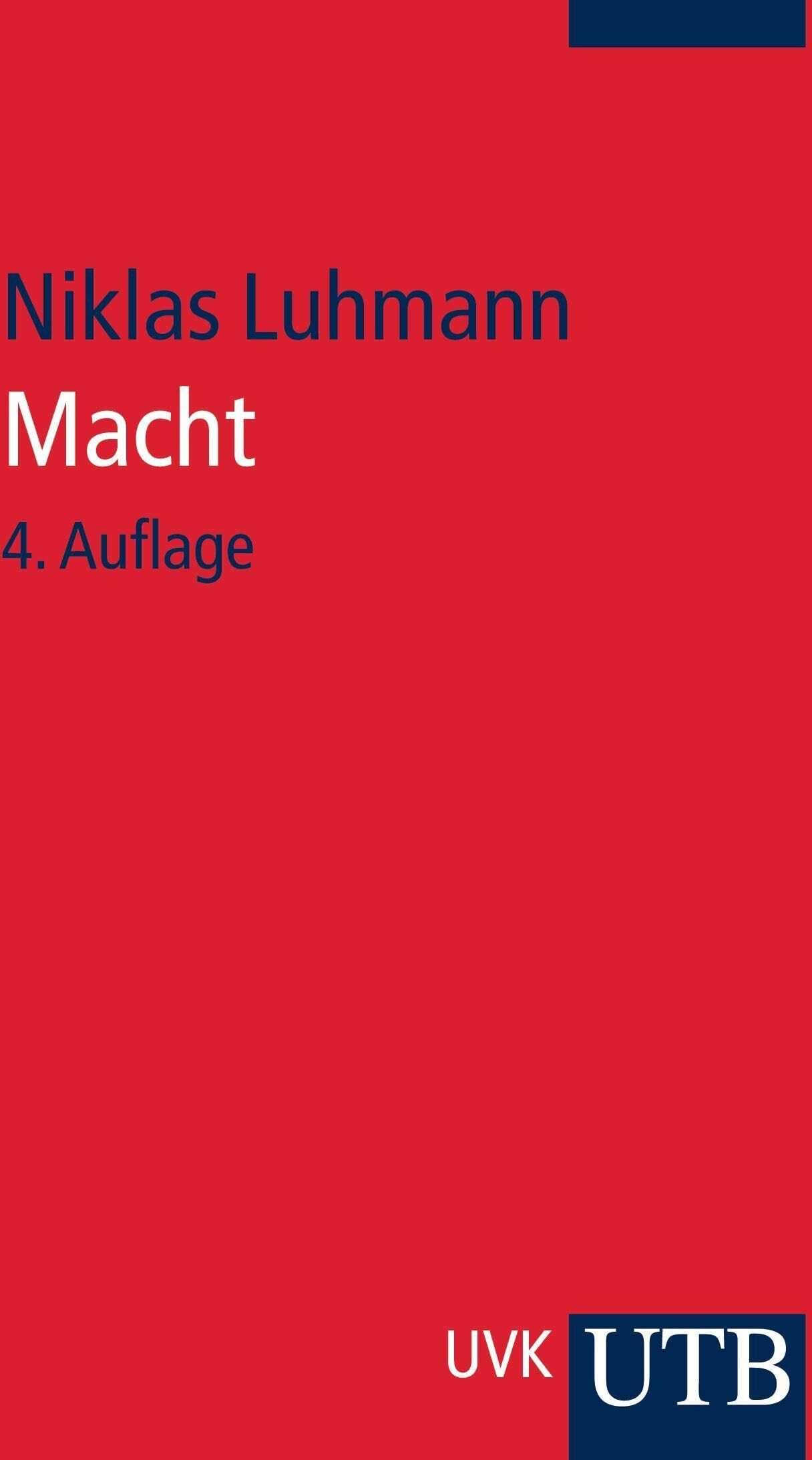 Niklas Luhmann - Macht - Preis vom 07.10.2026 11:45:10 h