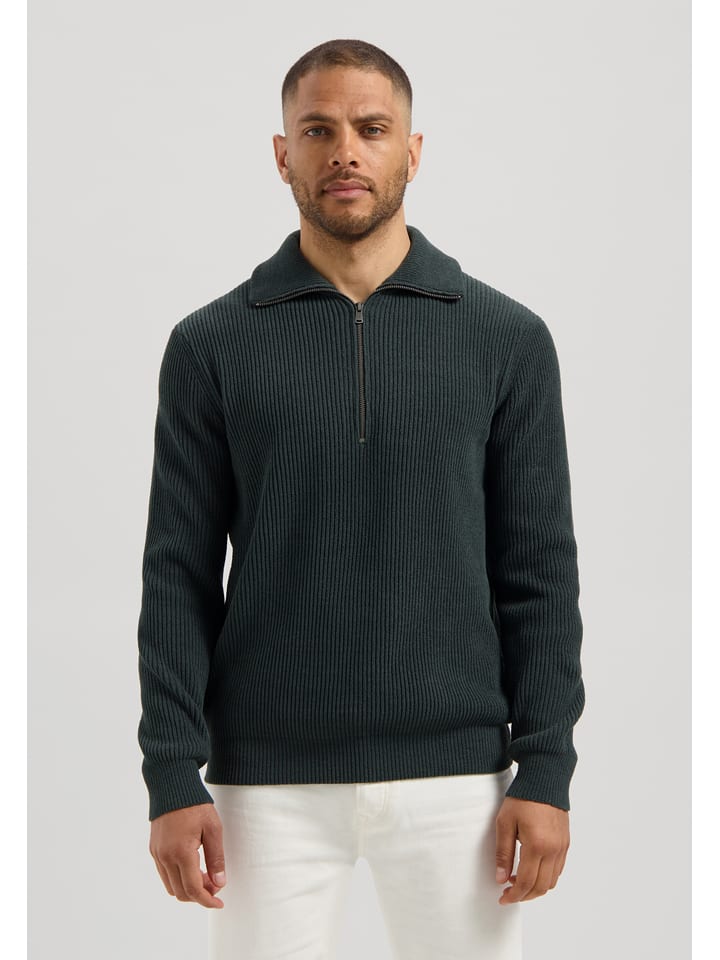 DSTREZZED Pullover in Dunkelgrün - L
