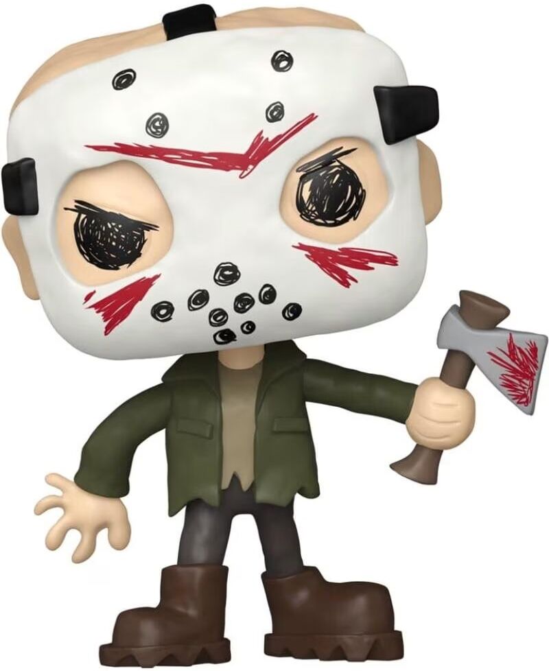 Funko Pop! Movies Doodles Jason Talla Única Unisex