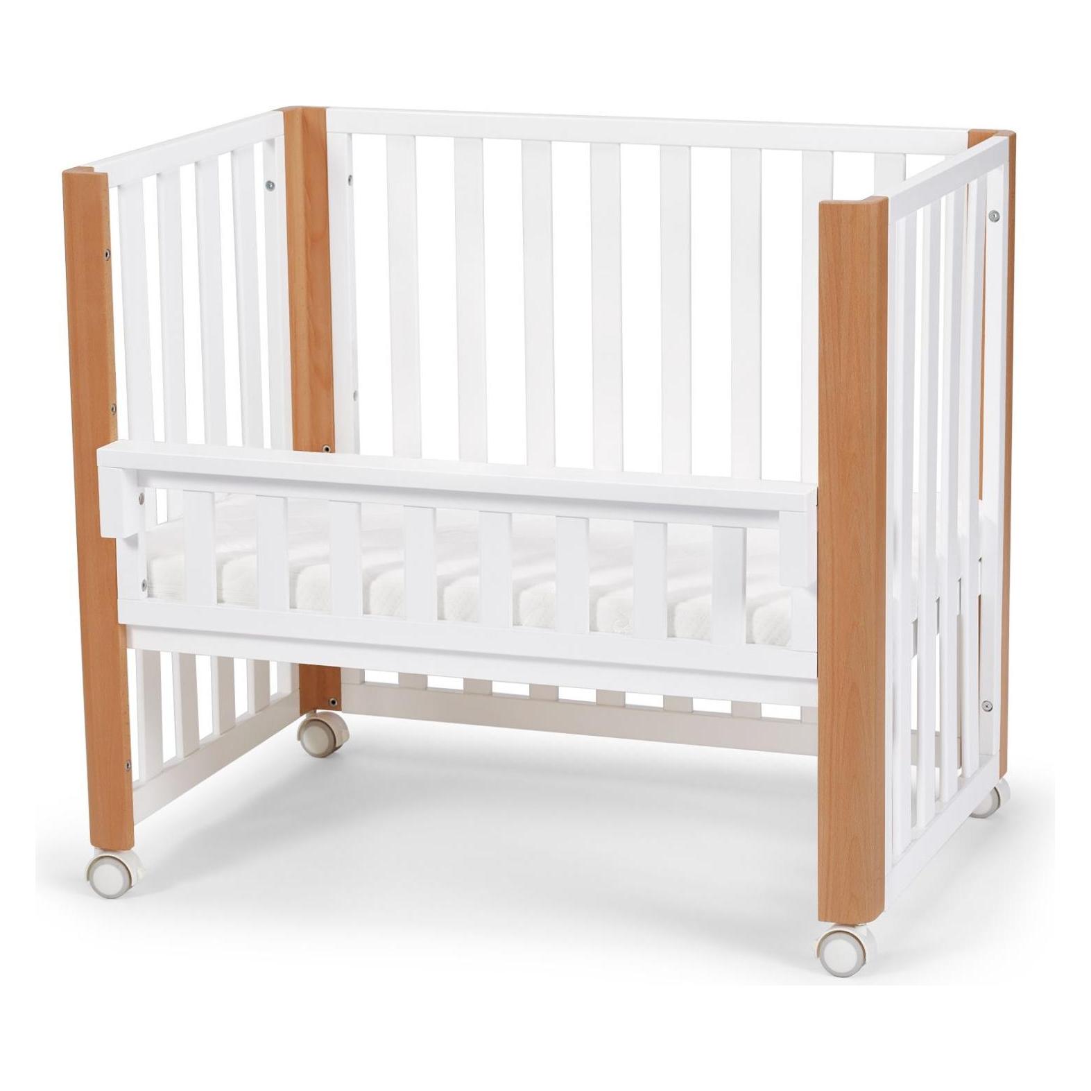 KinderKraft baby cot KOYA 4in1, white (60 x 120 cm) (KFKOYA00WHT0000)