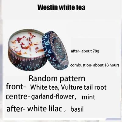 Uplift Essentials """Box Of Notes"" Botanical Scented Candle westin White Tea"