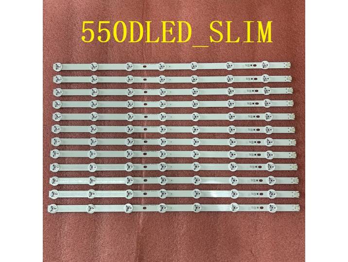 Bande de rétroéclairage LED pour Panasonic TX-55CX350B TX-55CX300E TX-55CX400E TX-55CXW404 cape TX-55CX400B DLED _ SLIM cruc55CX400B
