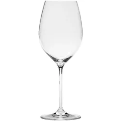 Zafferano Set mit 6 Eventgläsern aus transparentem Kristallglas, 55 cl Fassungsvermögen, elegantes und robustes Design für professionelle Weinproben