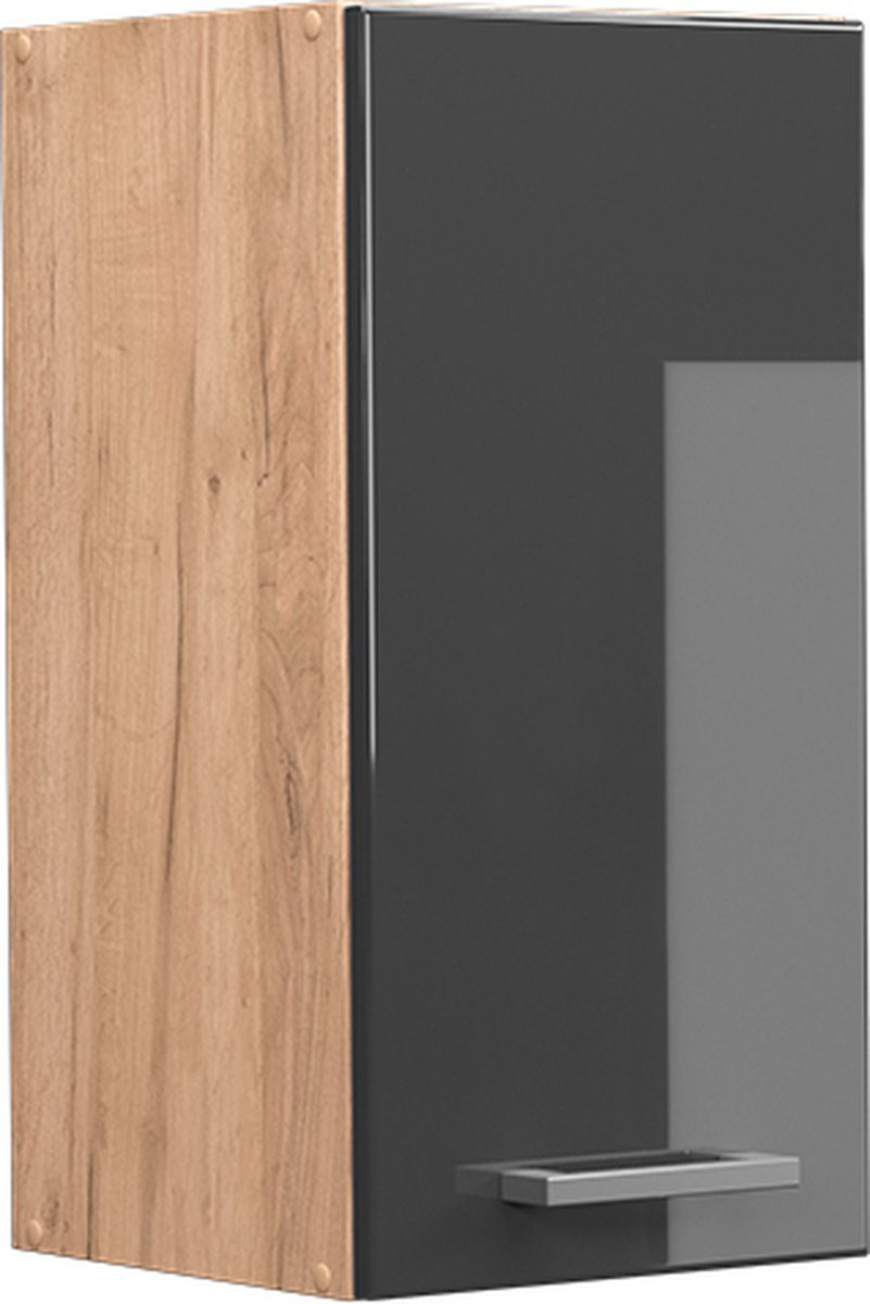 Vicco R-Line Hangkast Antraciet Hoogglans