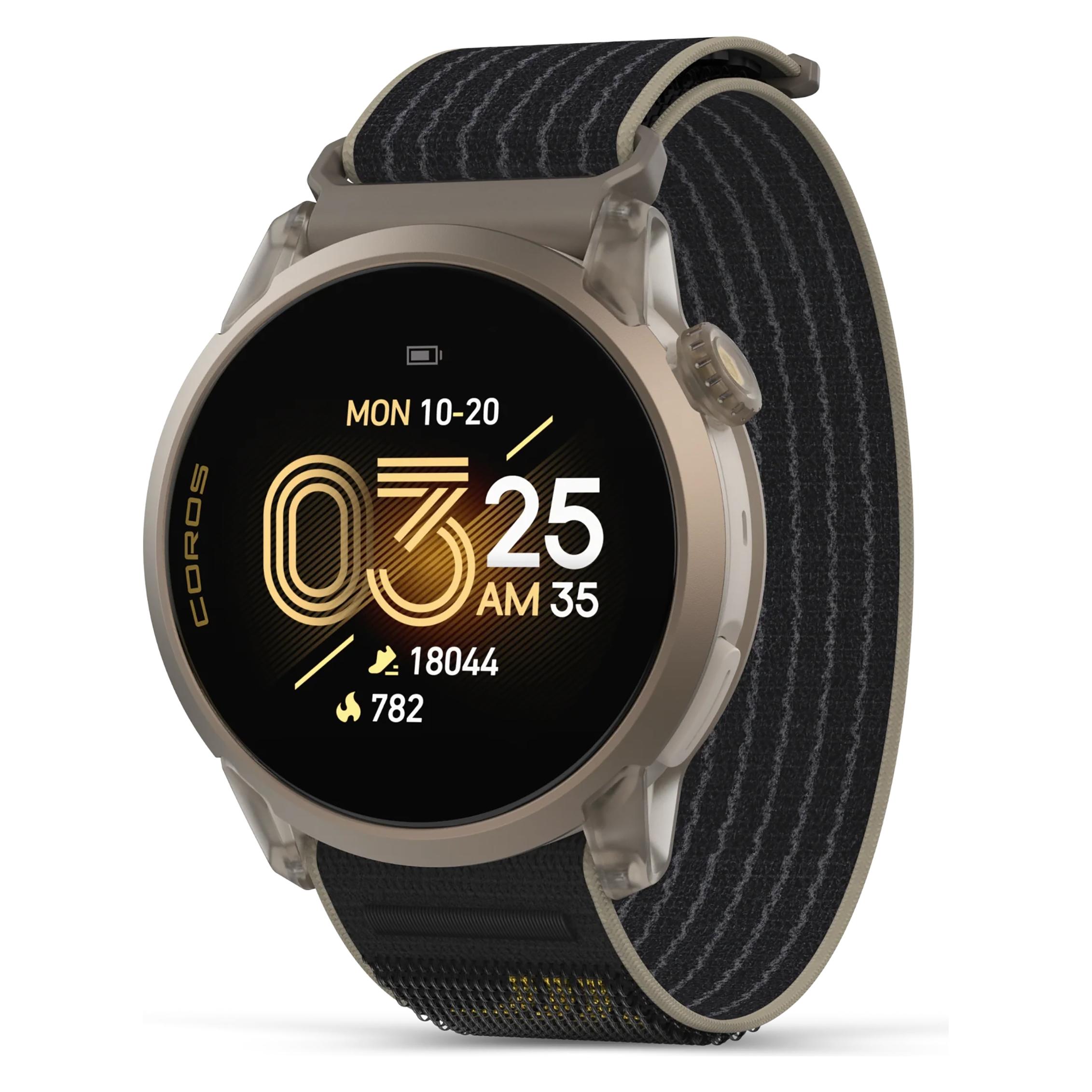 Coros Pace 4 (43.40 mm, Faserverstärktes Polymer, Gold, ohne SIM) (WPACE4-JAK-GOLD)