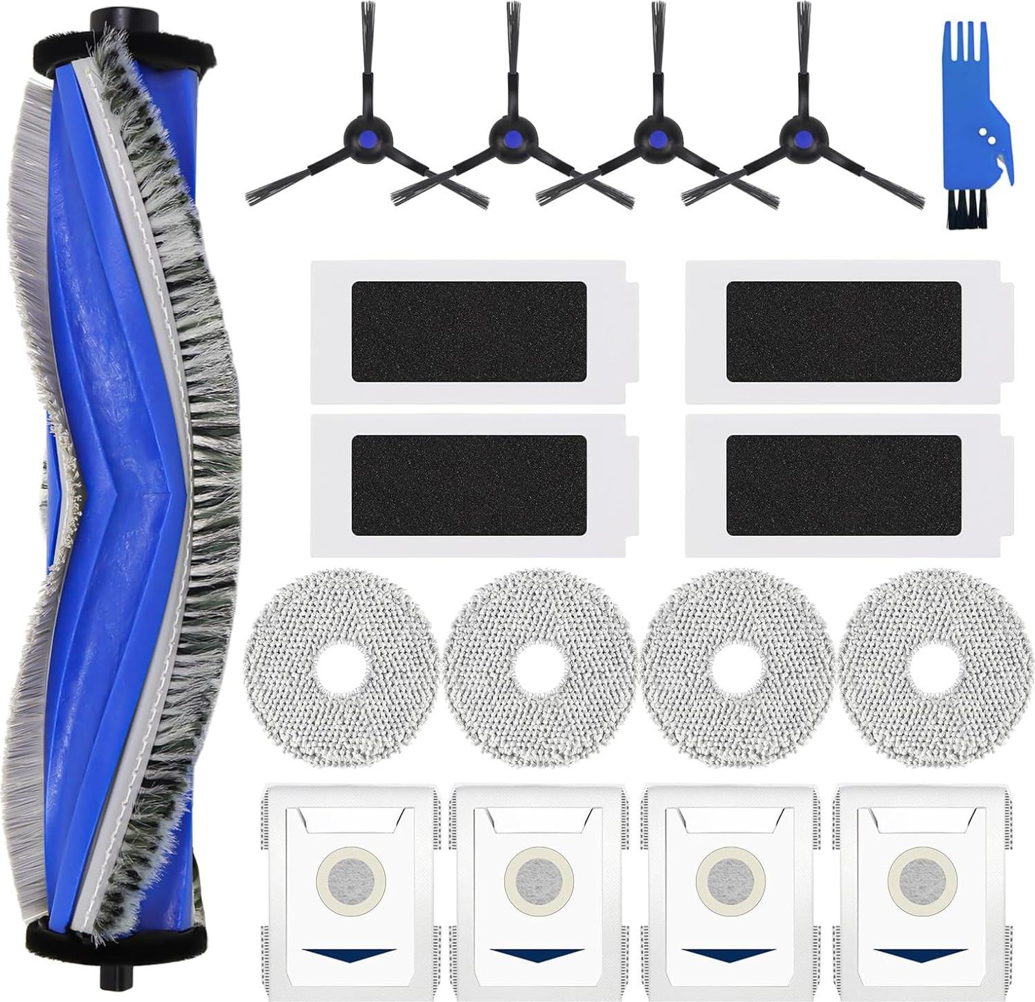 17-delige vervangende accessoires set voor robotstofzuiger