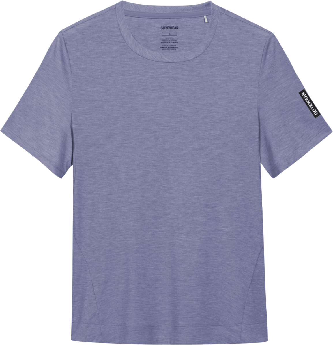 Gore Wear Training Laufshirt Damen Amethyst Grey S