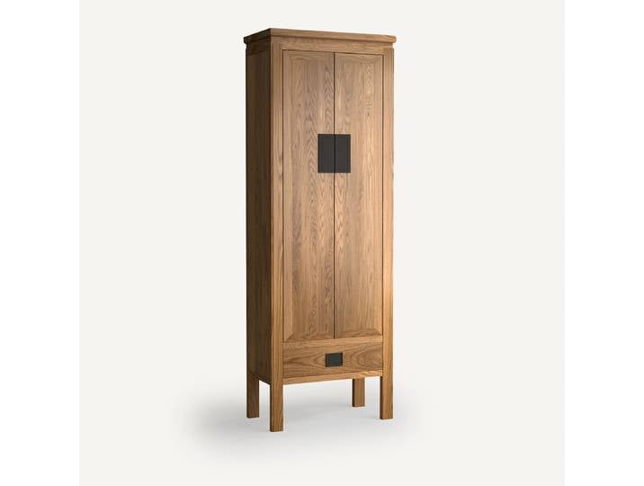AM.PM Armoire chinoise chêne massif et plaqué, Ling Beige