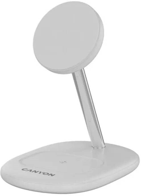 Canyon 15W Qi2 Trådløs Oplader - MagSafe Kompatibel - Hvid