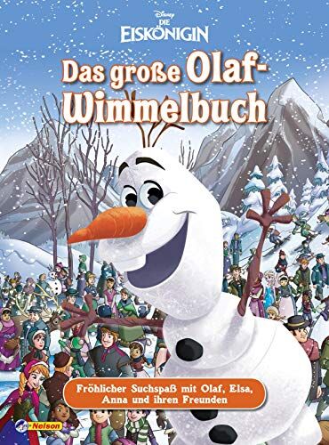 Walt Disney - Disney: Das große Olaf-Wimmelbuch: Fröhlicher Suchspaß mit Olaf, Elsa, Anna und ihren Freunden (Disney Eiskönigin) - Preis vom 09.10.2026 07:28:09 h